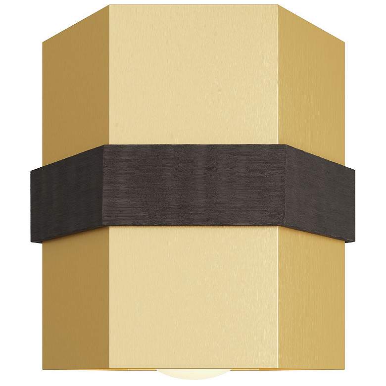 Image 1 Arteriors Bristol Flush Mount Antique Brass