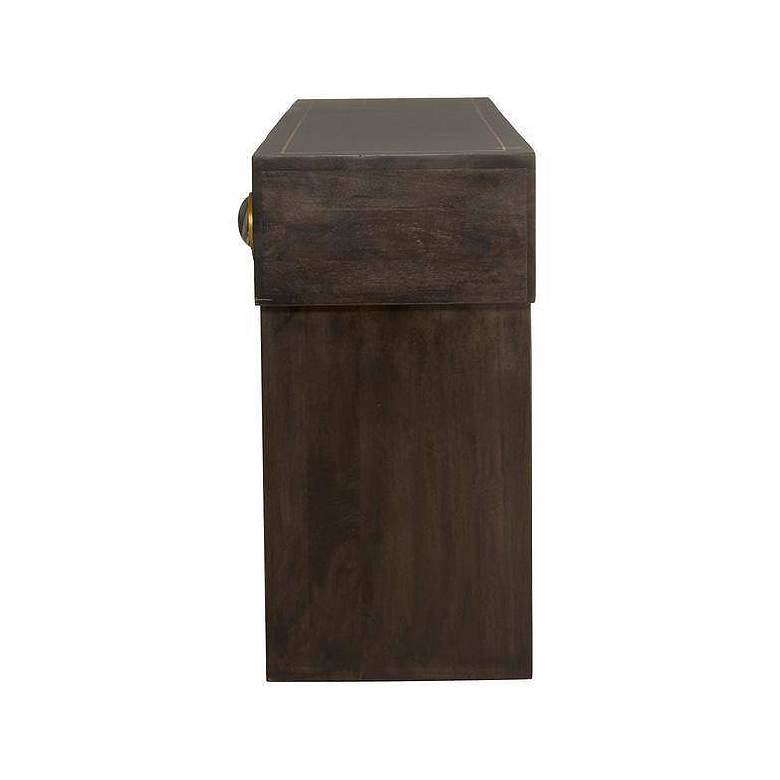 Image 3 Arteriors Cairo Marbl Console Umber Wood more views