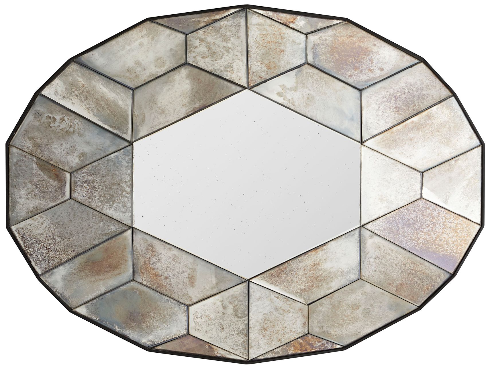 Image 3 Arteriors Callen Mirror Natural Iron more views