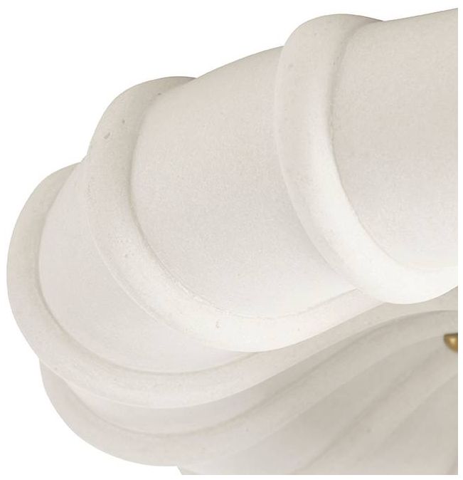 Image 6 Arteriors Camella Small Flush Mount 18" Ivory more views