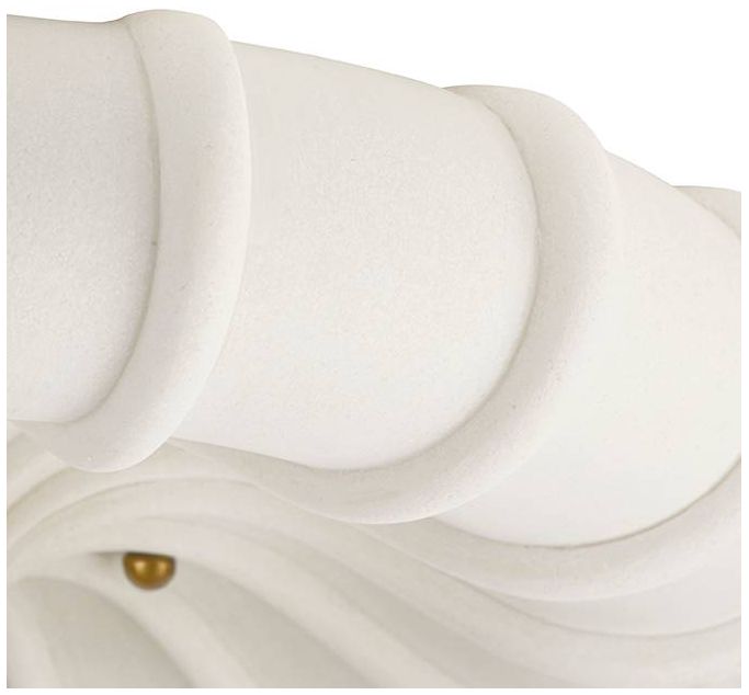 Image 7 Arteriors Camella Small Flush Mount 18" Ivory more views