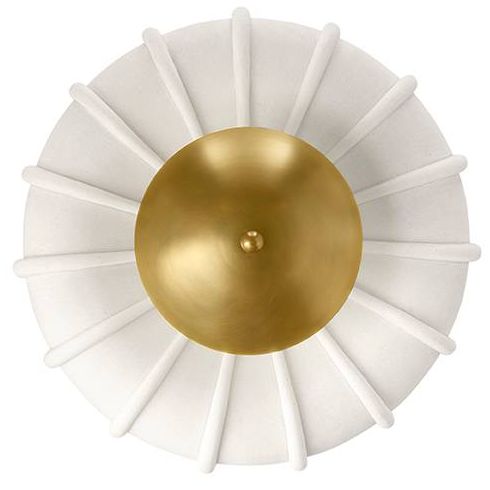 Arteriors Camella Small Flush Mount 18" Ivory