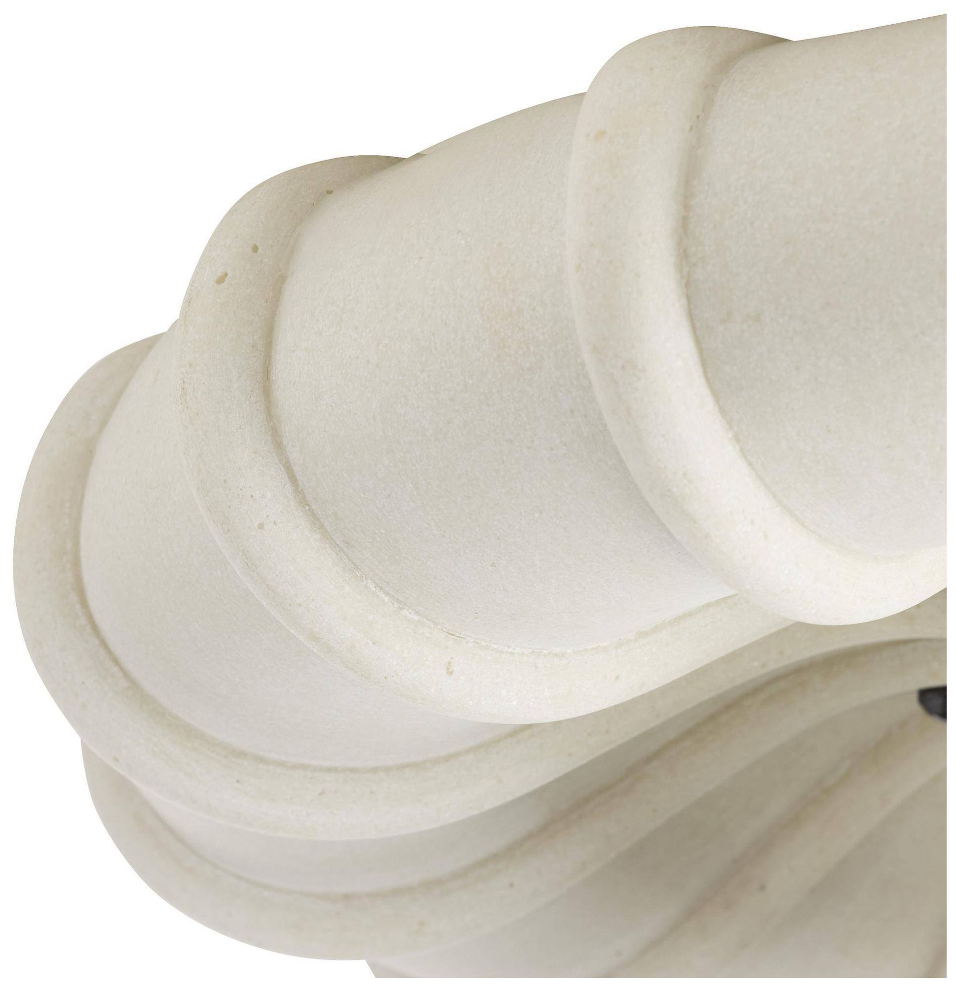 Image 6 Arteriors Camella Small Flush Mount 18" Ivory more views
