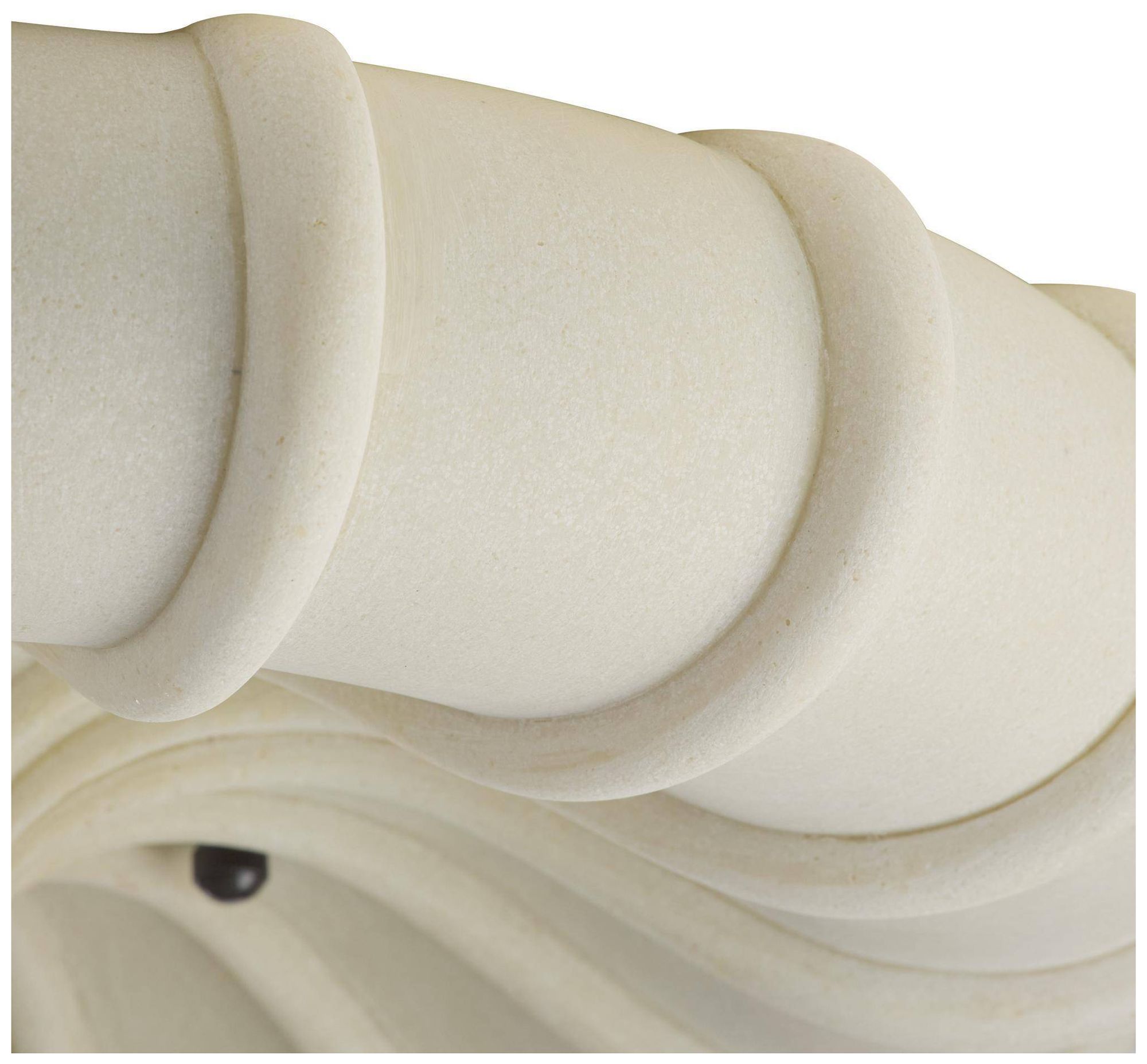 Image 7 Arteriors Camella Small Flush Mount 18" Ivory more views