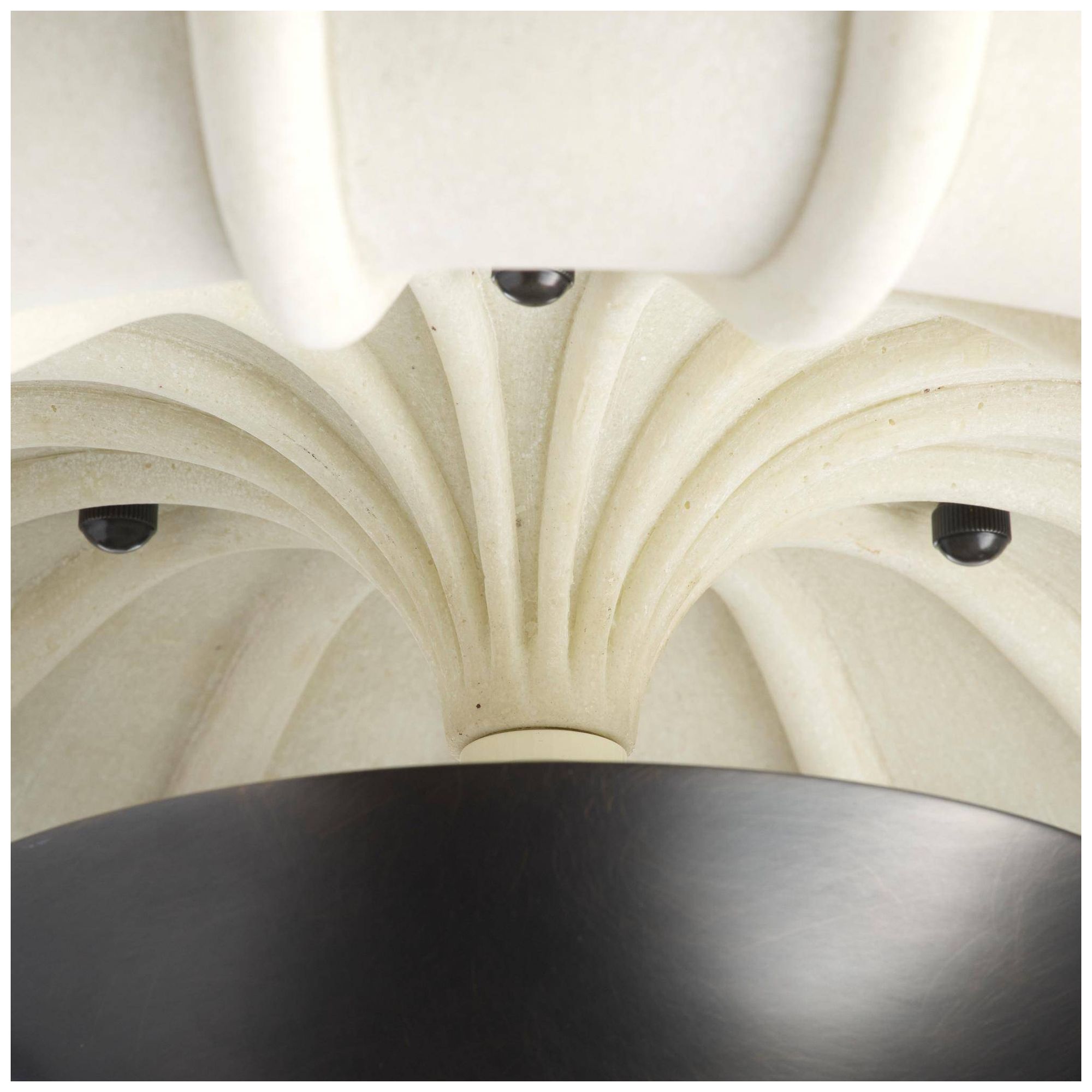 Arteriors Camella Small Flush Mount 18" Ivory