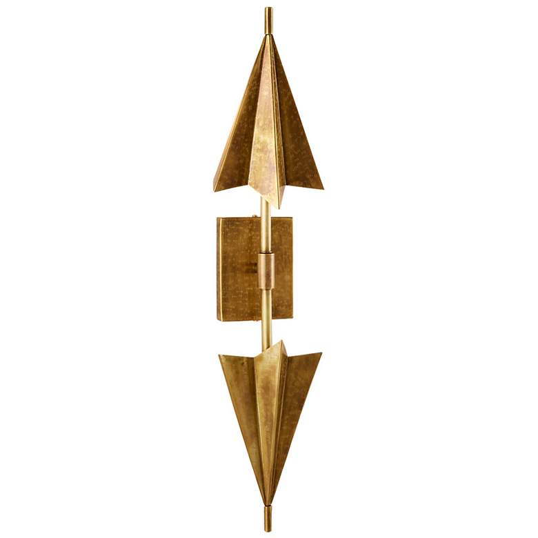 Image 1 Arteriors Canary Sconce Antique Brass