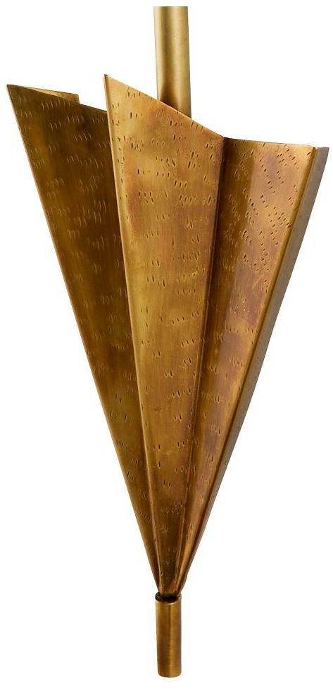 Image 5 Arteriors Canary Sconce Antique Brass more views