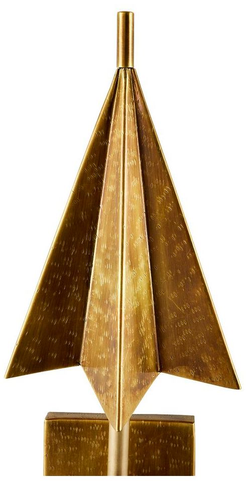 Image 7 Arteriors Canary Sconce Antique Brass more views