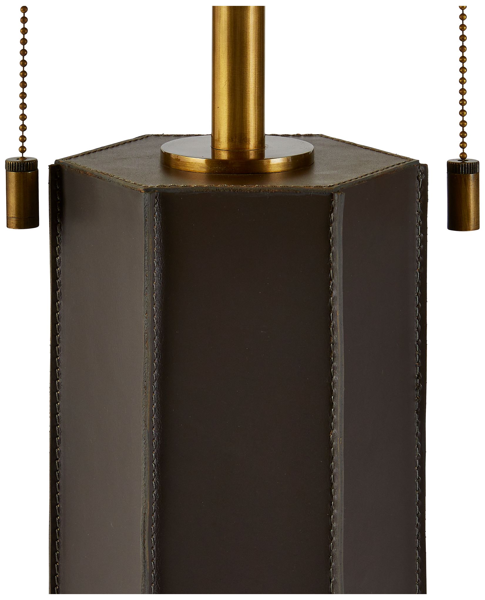 Thumbnail4 of Arteriors Cantrell Table Lamp Antique Brass/Gold Leaf more views