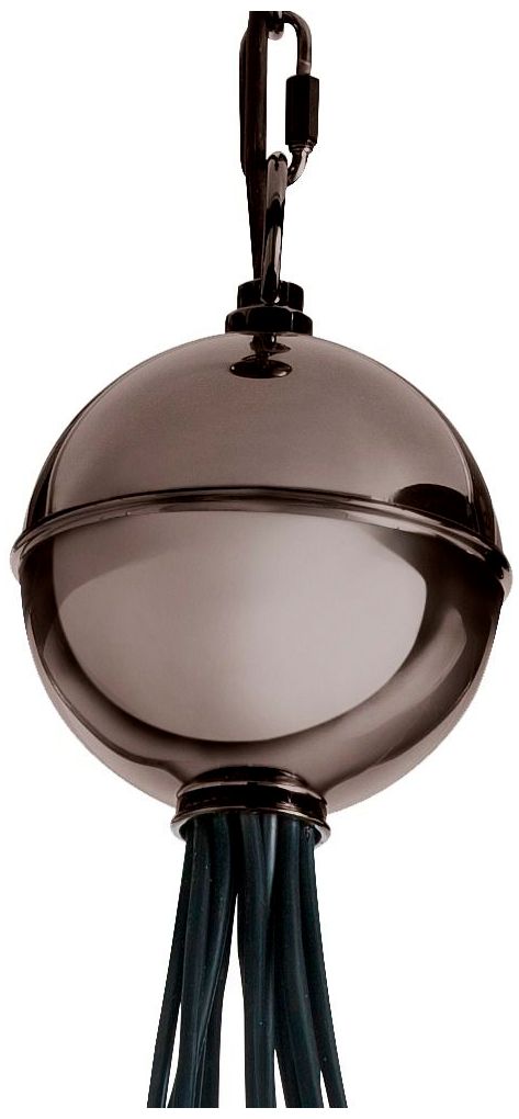 Image 2 Arteriors- Caviar Adjustable Large Cluster- 28.5" Brown Nickel, Smoke  more views