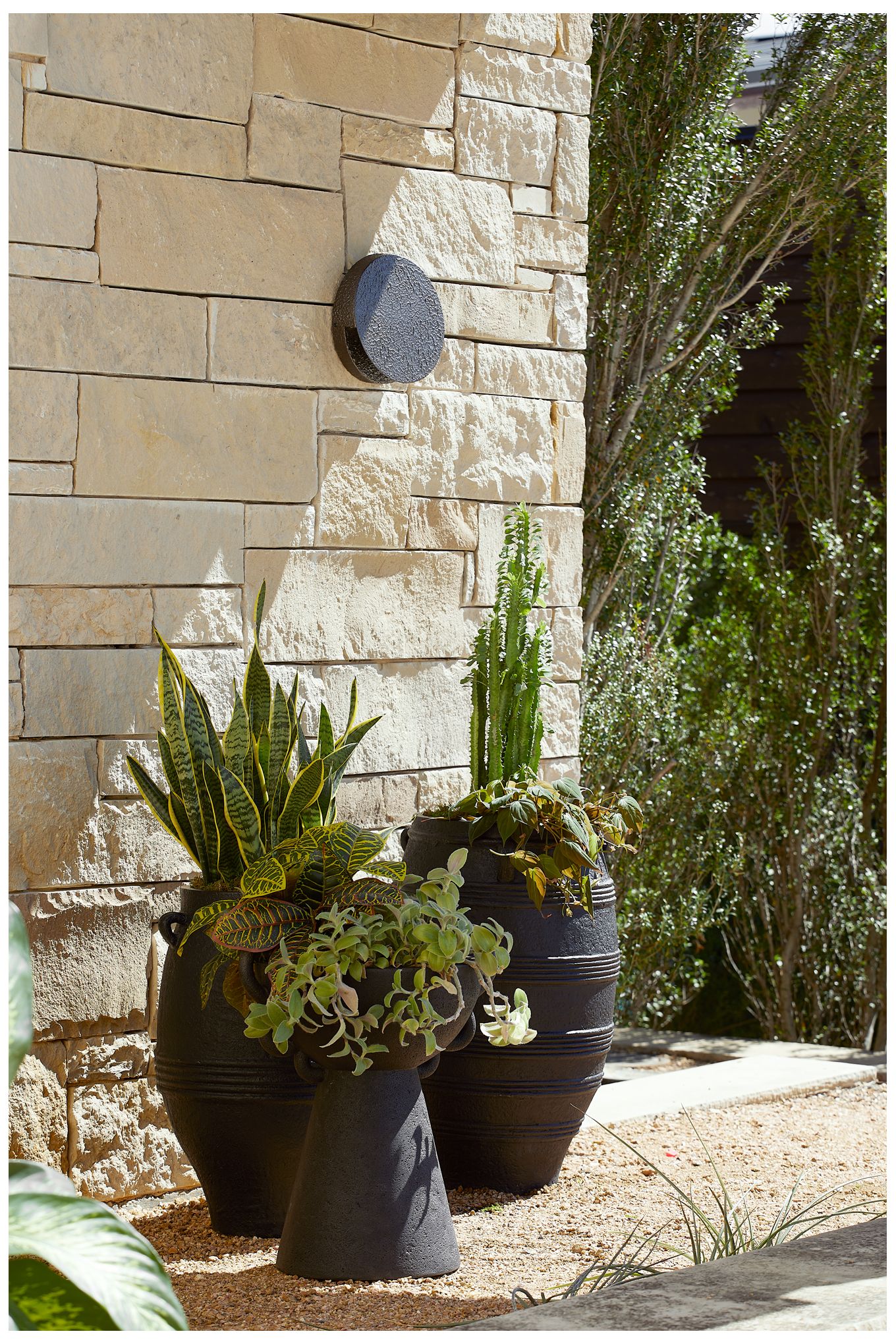 Arteriors Chance Outdoor Sconce Aged Iron