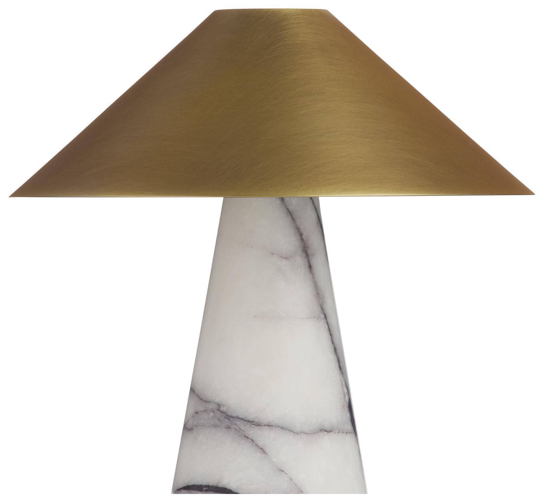 Image 3 Arteriors Chanell Rechargeable Accent Lamp Calacatta Viola more views