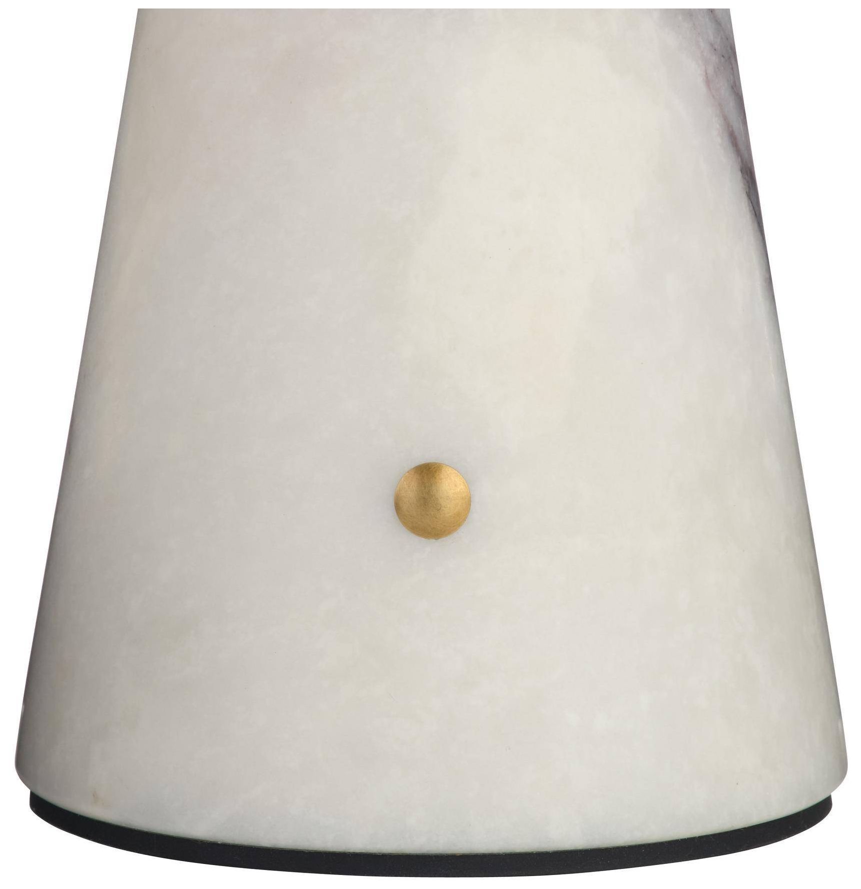 Image 4 Arteriors Chanell Rechargeable Accent Lamp Calacatta Viola more views