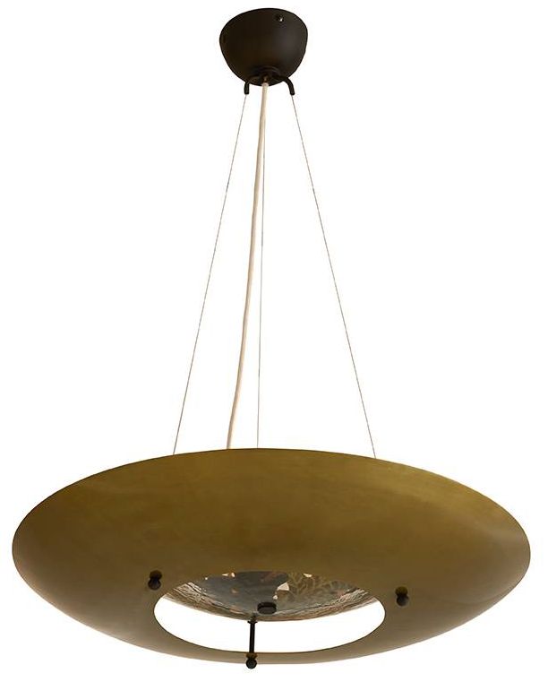 Image 3 Arteriors Chene Chandelier 27" Antique Brass more views