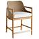 Arteriors Chilton Outdoor Counter Stool Pearl Outdoor Performance Boucle