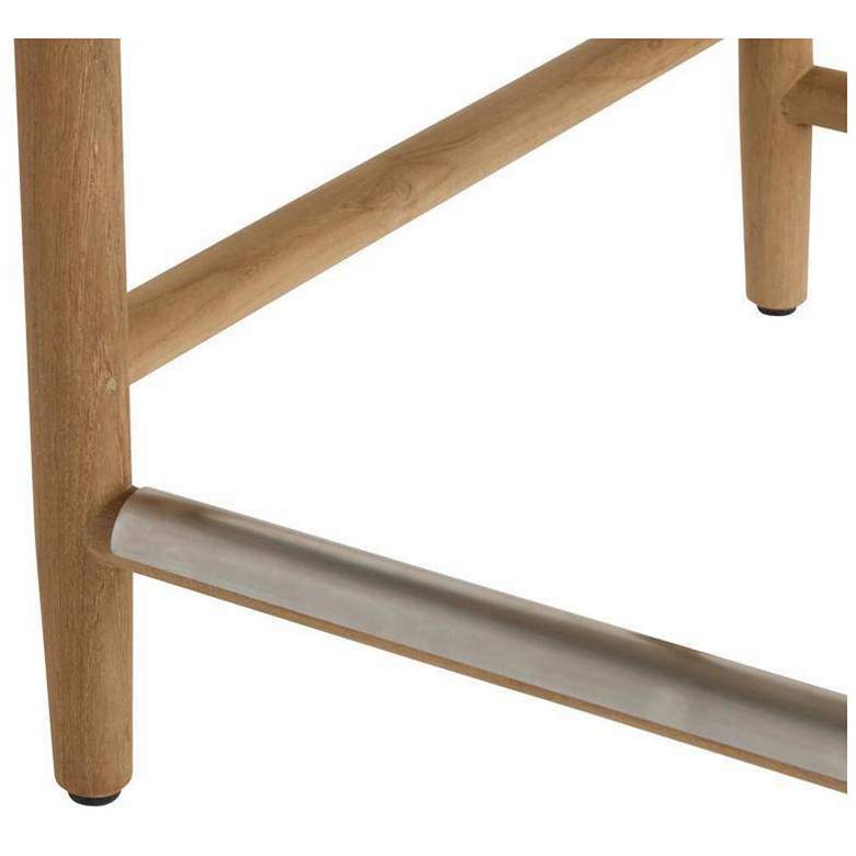 Image 5 Arteriors Chilton Outdoor Counter Stool Pearl Outdoor Performance Boucle more views
