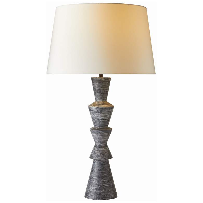 Image 1 Arteriors Chloe Table Lamp Faux Galaxy Marble/Bronze