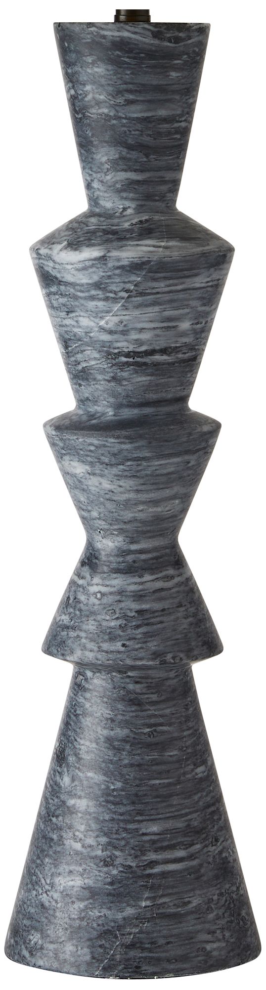 Image 6 Arteriors Chloe Table Lamp Faux Galaxy Marble/Bronze more views