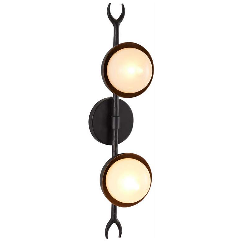 Image 1 Arteriors Churchill Sconce Blackened Iron
