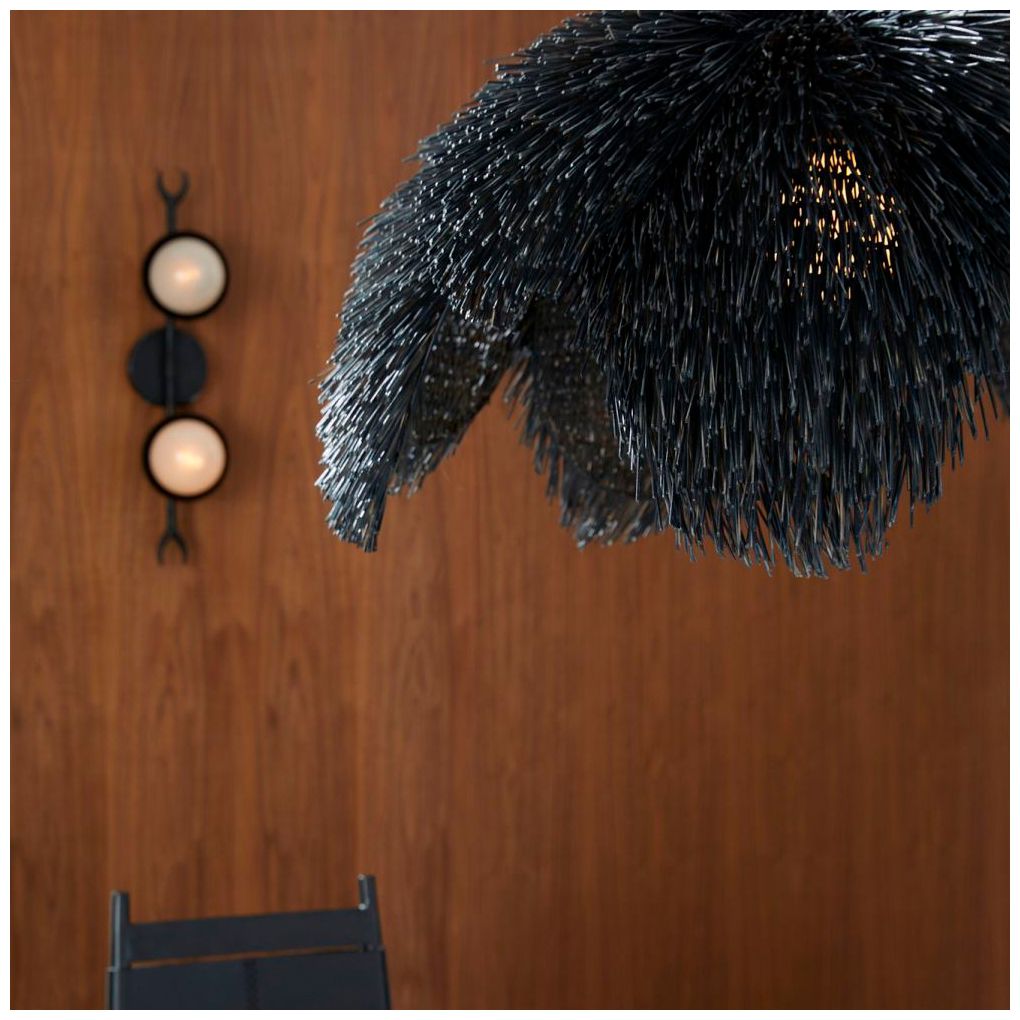 Image 7 Arteriors Churchill Sconce Blackened Iron more views