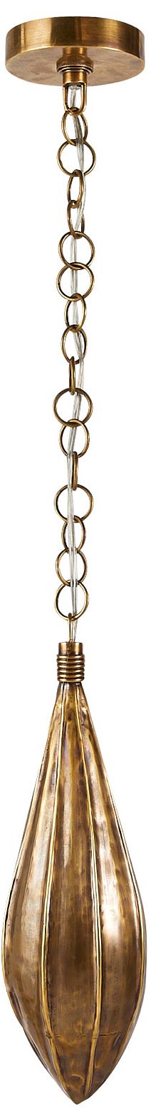 Image 5 Arteriors Clayton Pendant Vintage Brass more views