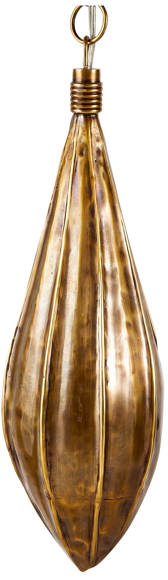 Image 6 Arteriors Clayton Pendant Vintage Brass more views