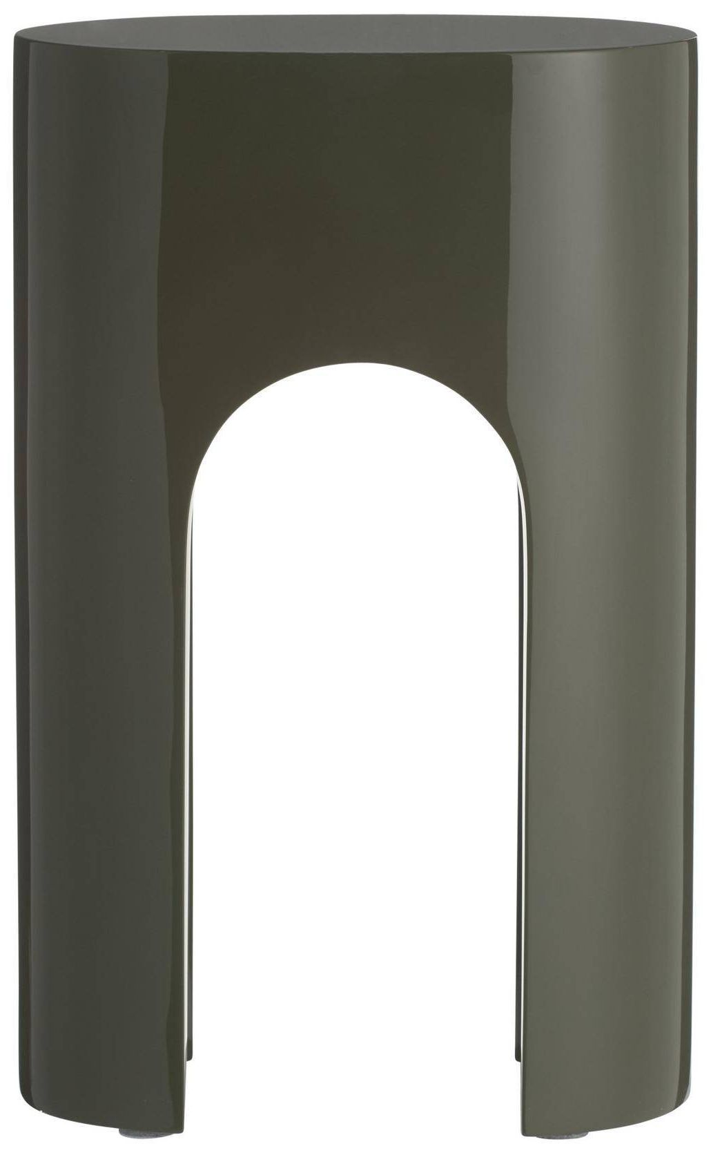 Image 2 Arteriors Constantine Short Accent Table Dark Moss more views