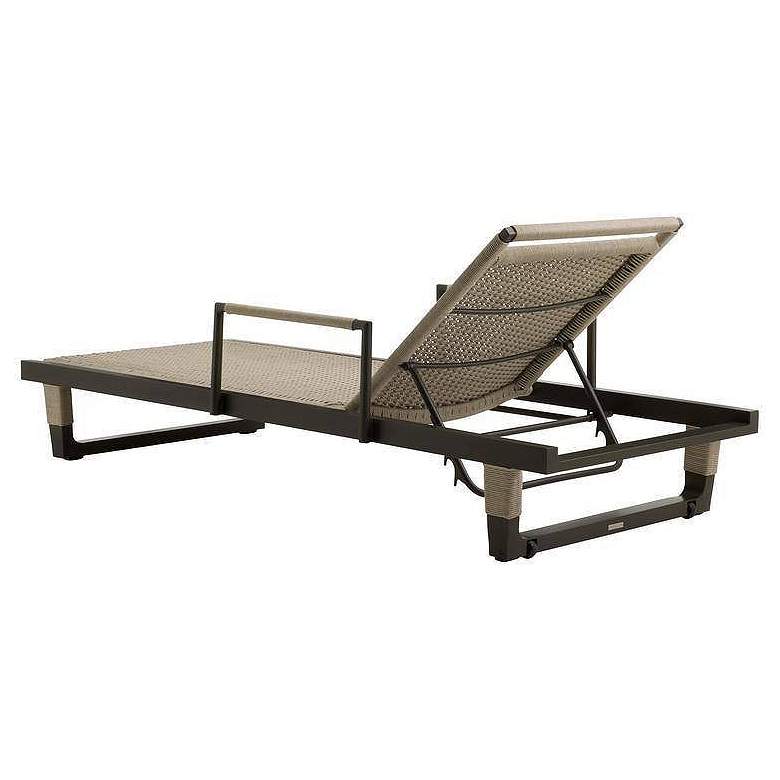 Image 5 Arteriors Daytona Outdoor Chaise Buff Dutch Weave more views