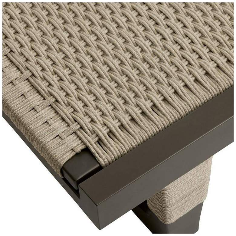 Image 7 Arteriors Daytona Outdoor Chaise Buff Dutch Weave more views