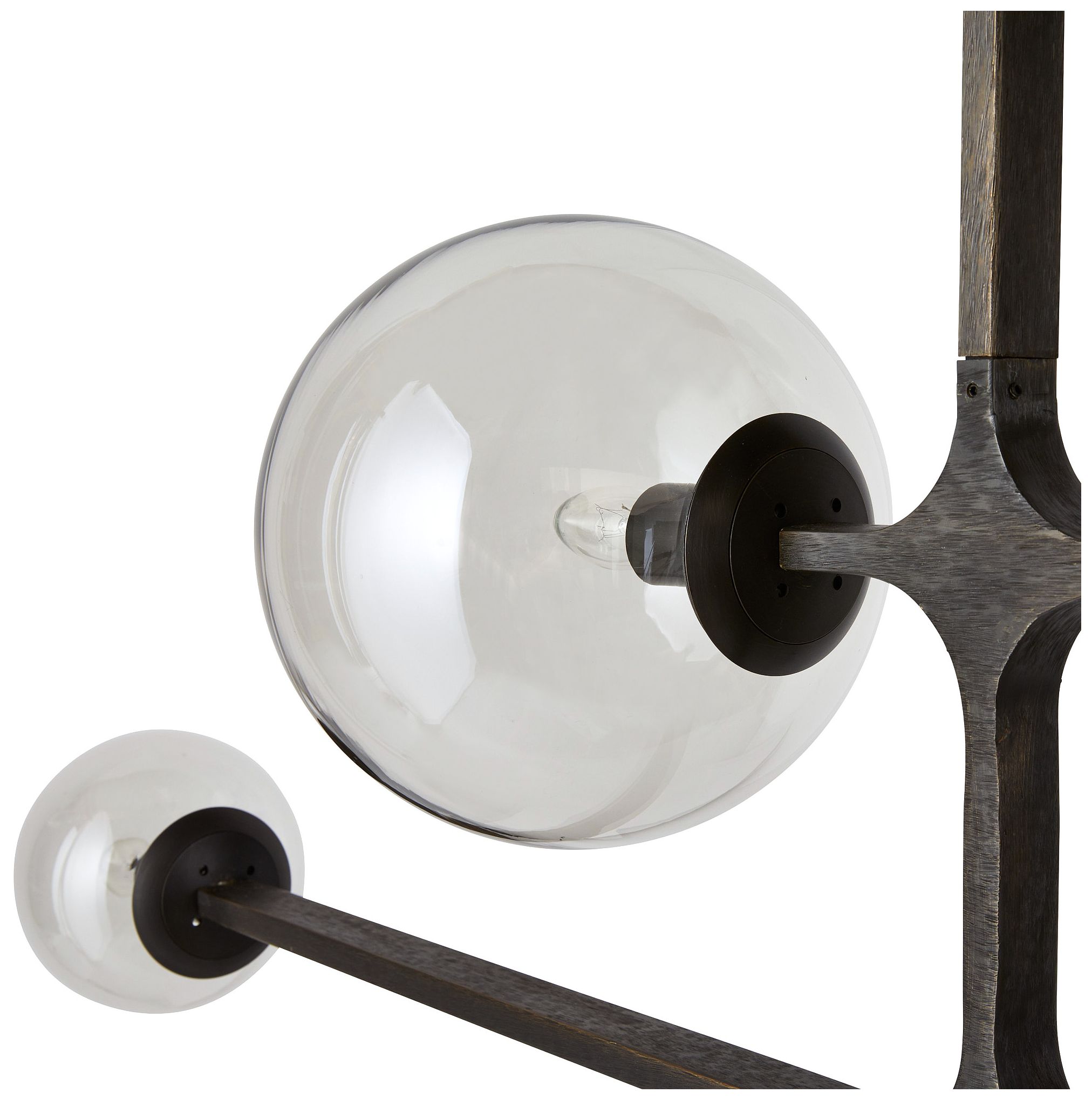 Image 6 Arteriors Dillon Linear Chandelier Chattered English Bronze more views