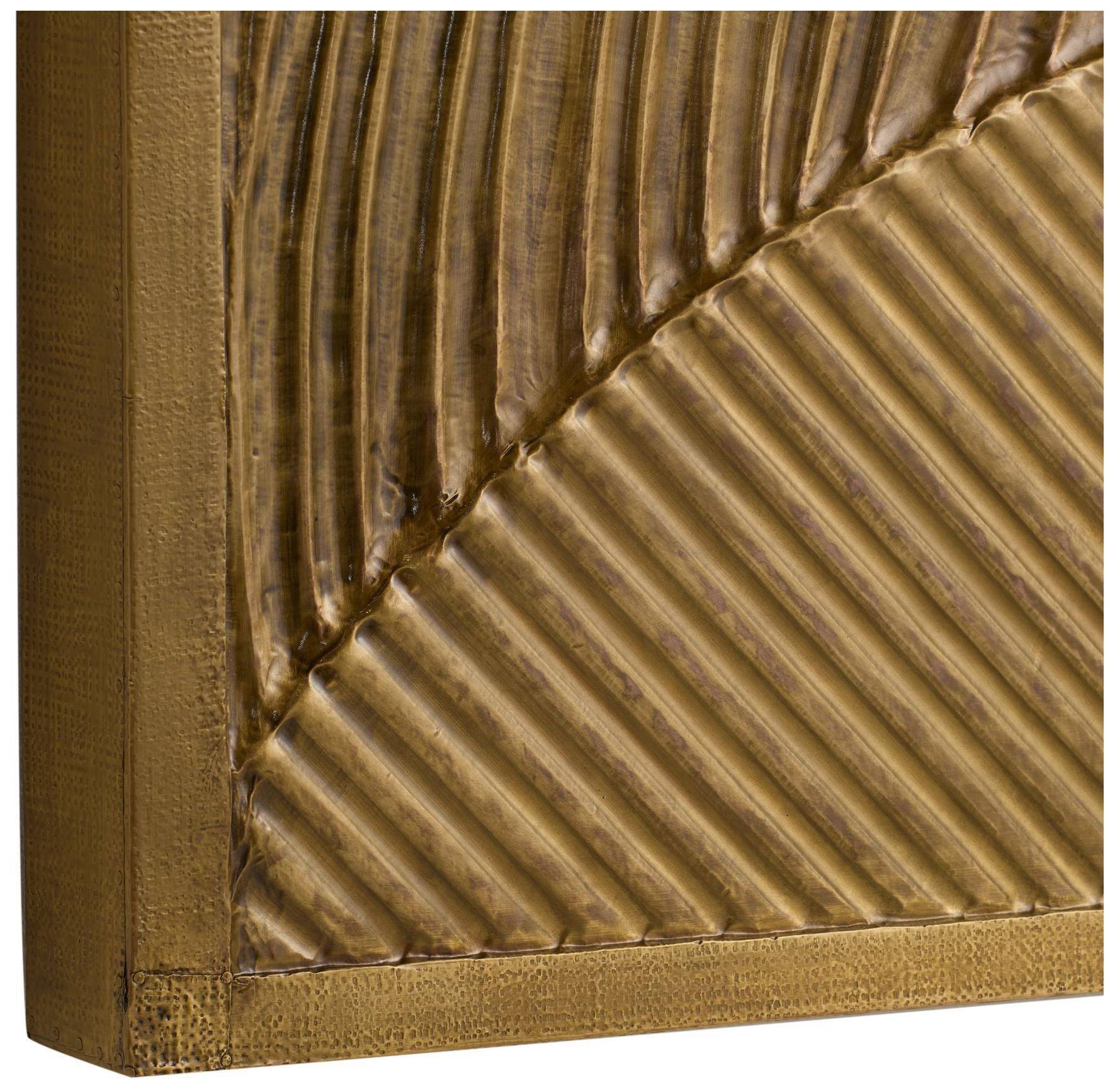 Arteriors Drift Wall Plaque Antique Brass