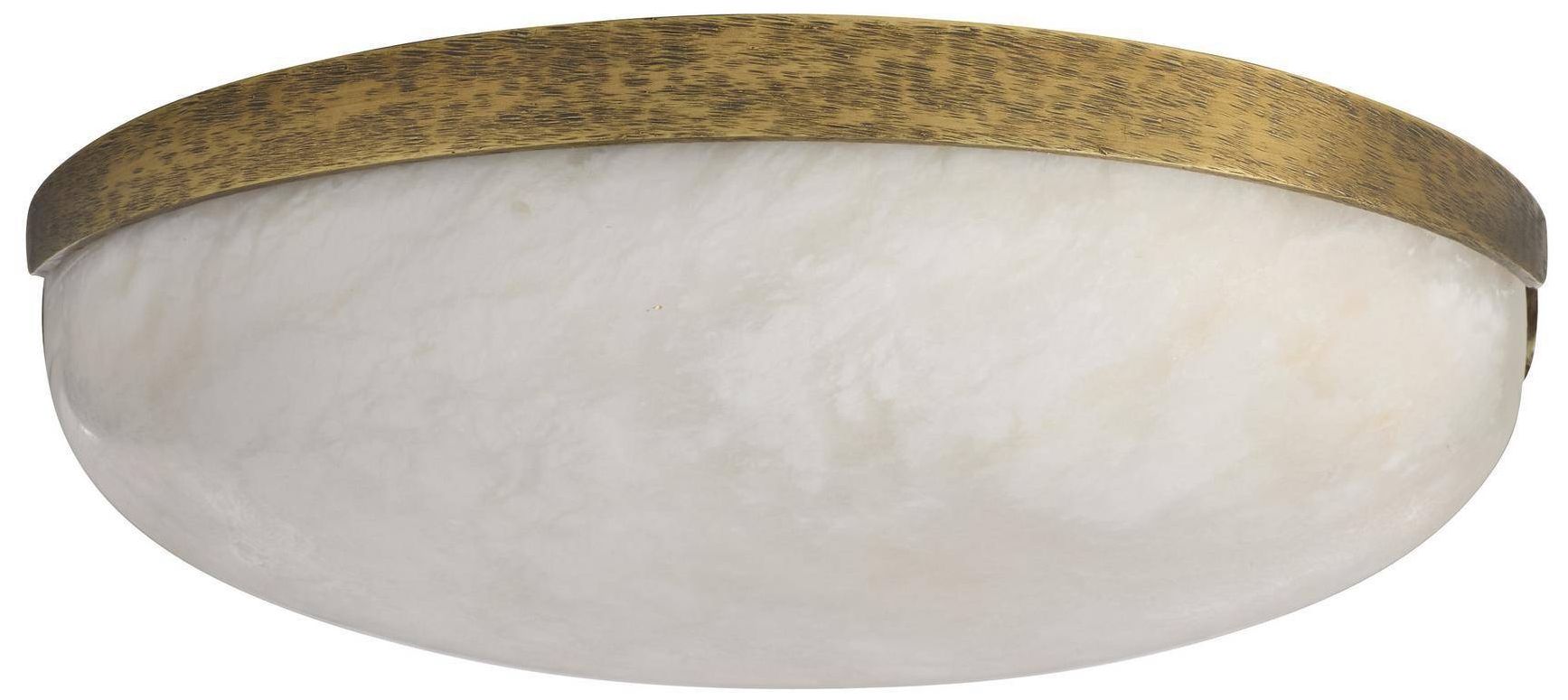 Image 3 Arteriors Elara Flush Mount 12" White more views