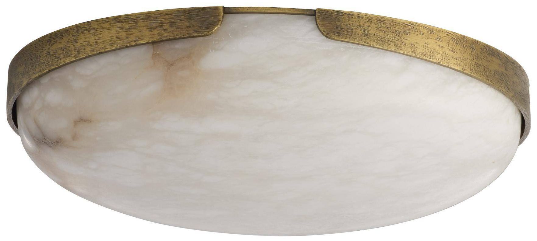 Image 5 Arteriors Elara Flush Mount 12" White more views