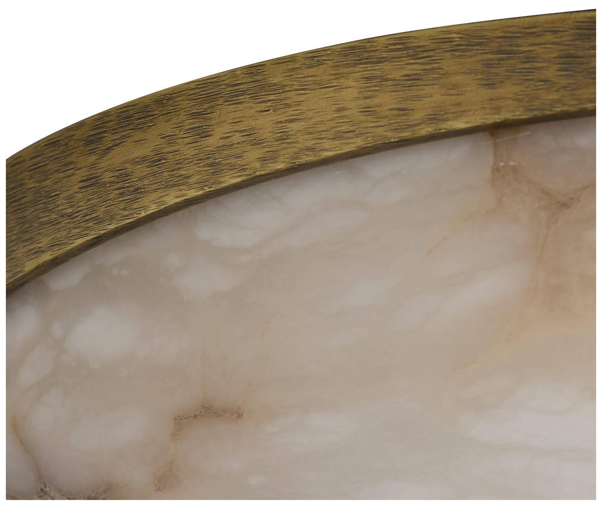 Image 6 Arteriors Elara Flush Mount 12" White more views