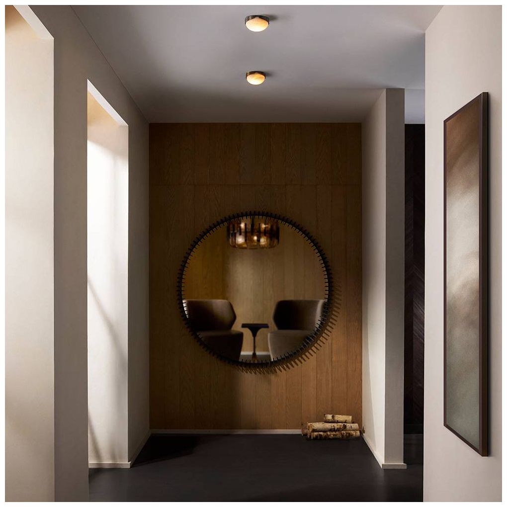 Arteriors Elara Flush Mount 12" White