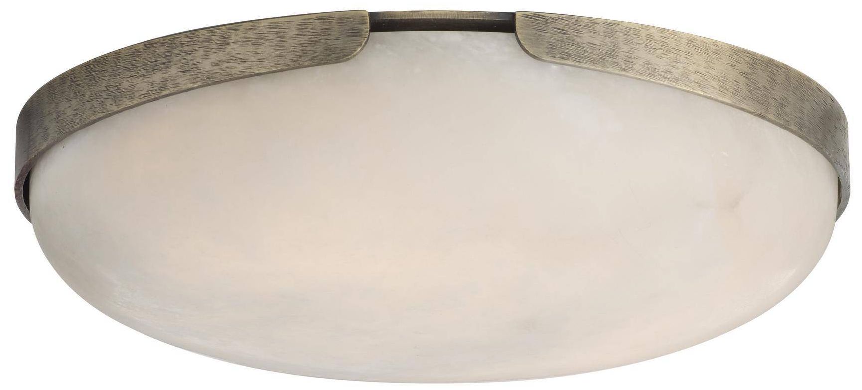 Image 4 Arteriors Elara Flush Mount 12" White more views