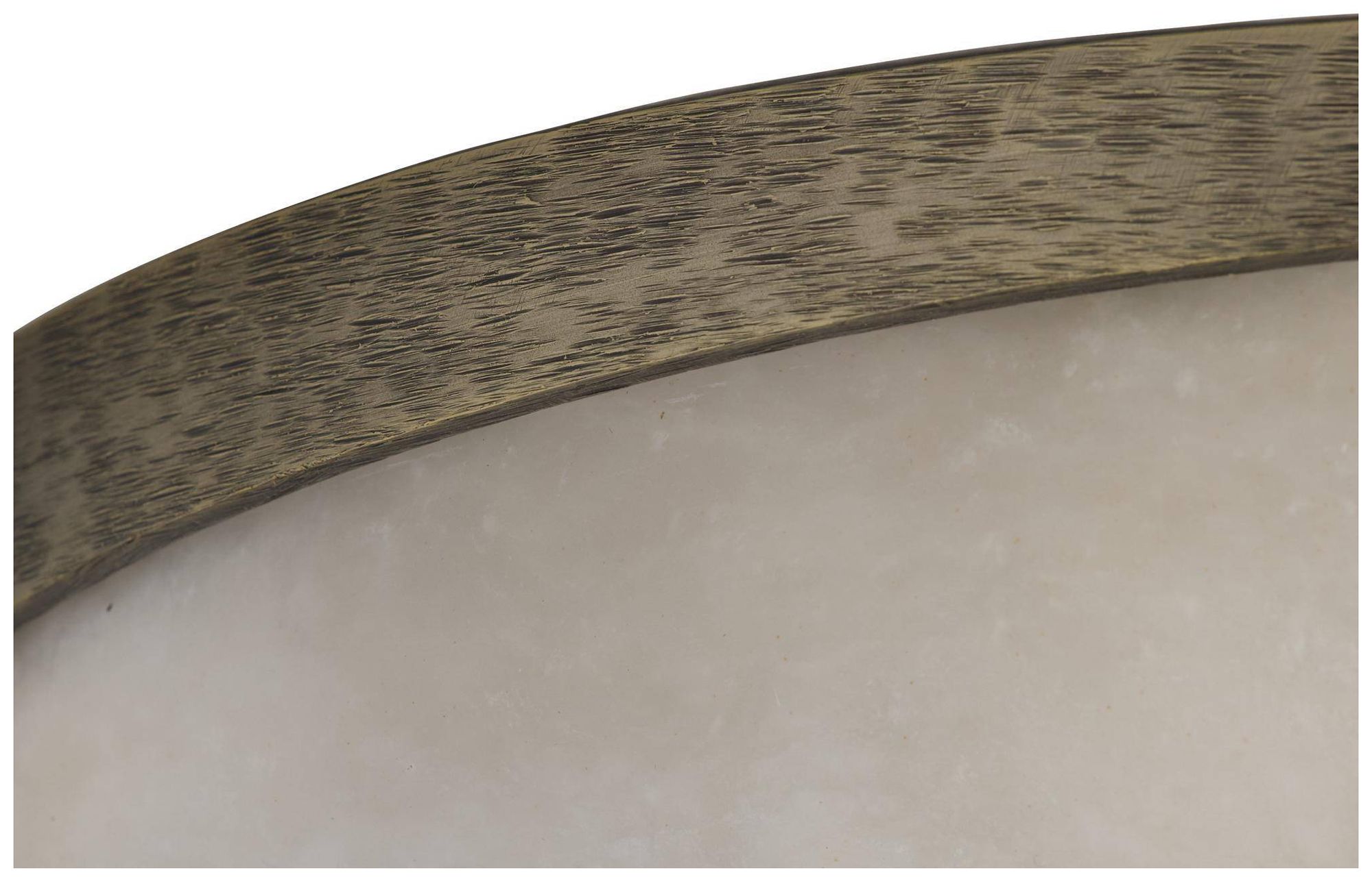 Image 6 Arteriors Elara Flush Mount 12" White more views