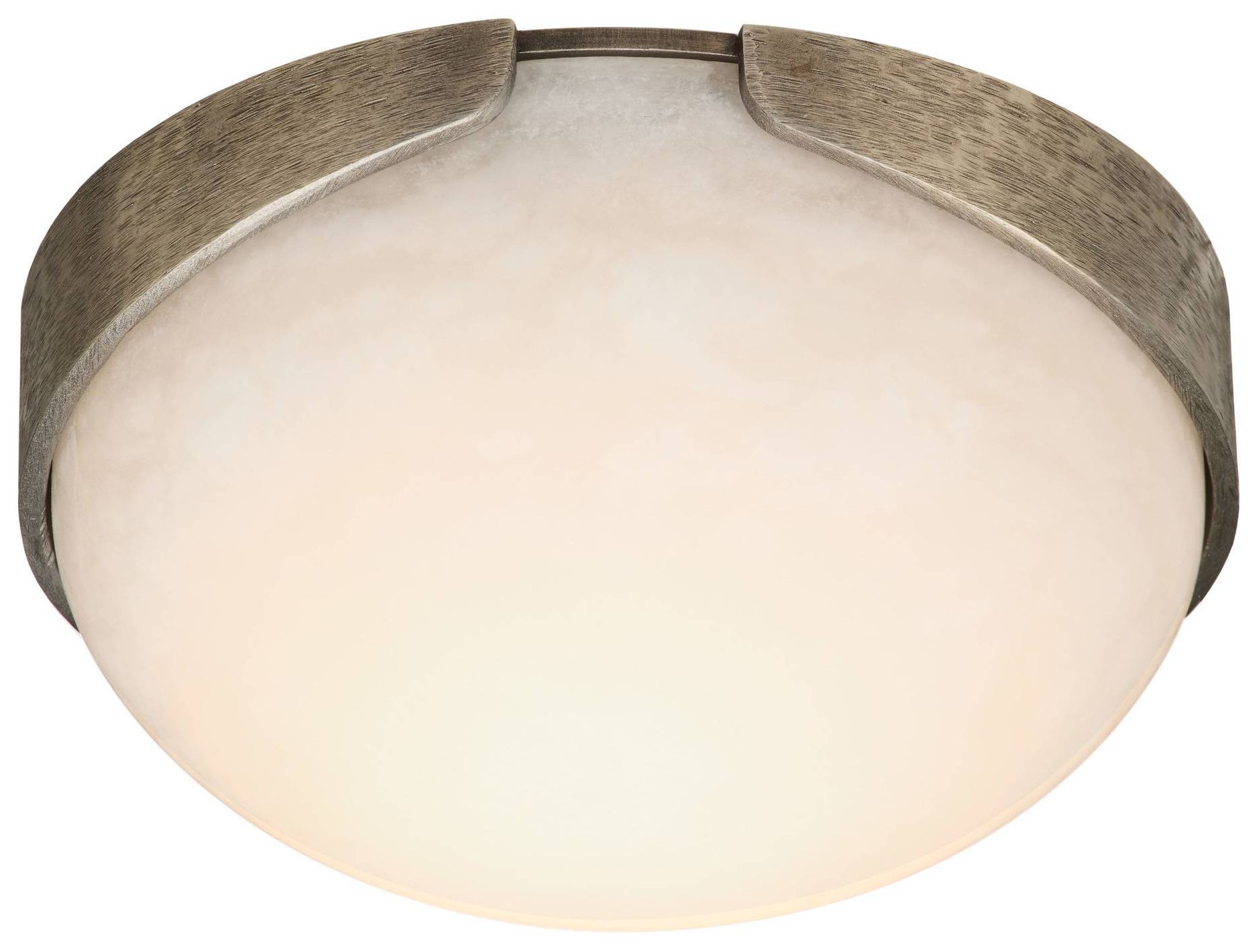 Image 2 Arteriors Elara Mini Flush Mount 5.5" White