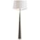 Arteriors Elden Dove Gray Lacquer Floor Lamp