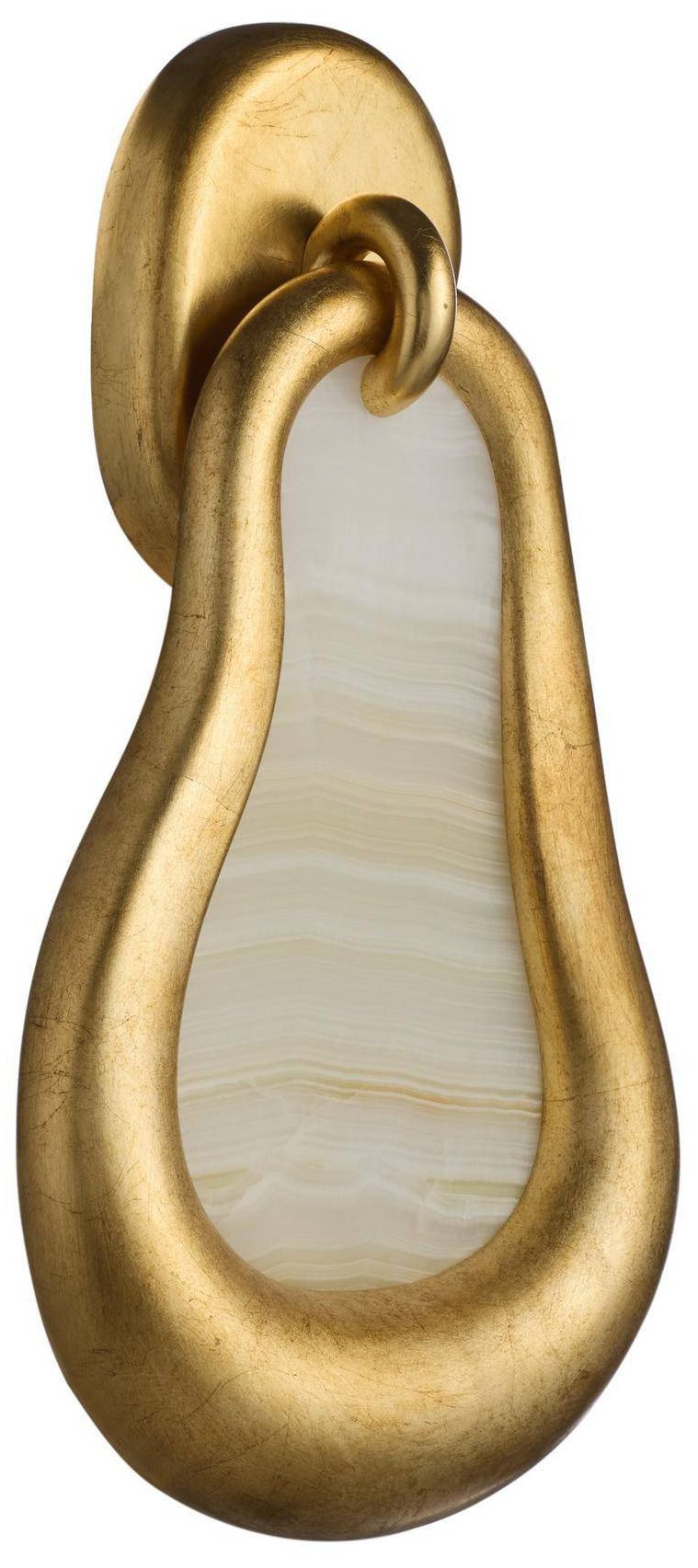 Image 2 Arteriors Elsa Wall Sconce 18" Left White more views