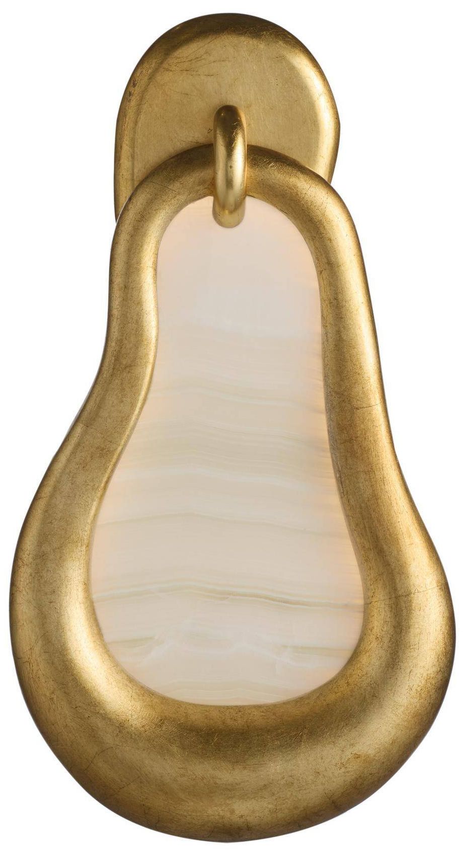 Image 3 Arteriors Elsa Wall Sconce 18" Left White more views