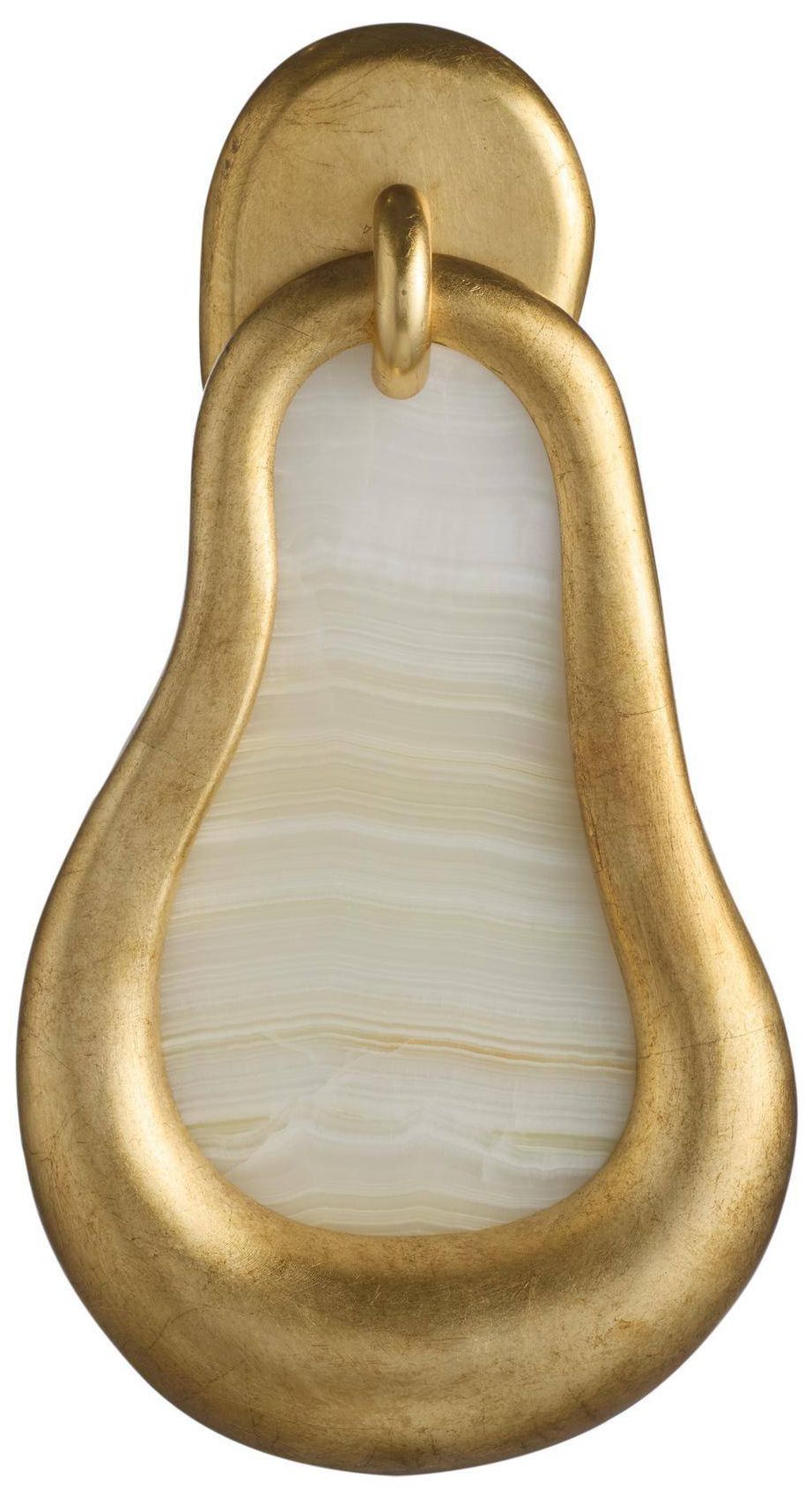 Image 4 Arteriors Elsa Wall Sconce 18" Left White more views