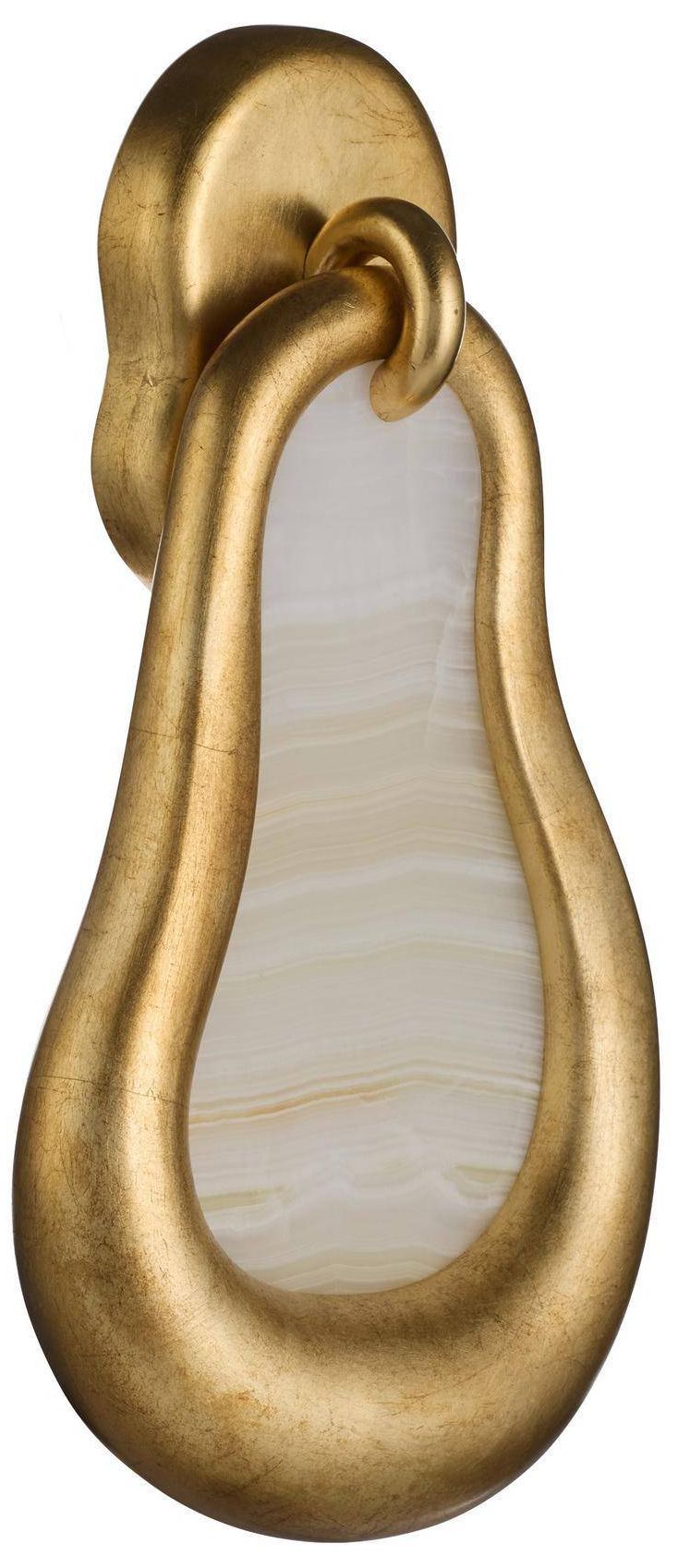 Image 2 Arteriors Elsa Wall Sconce 18" Right White more views