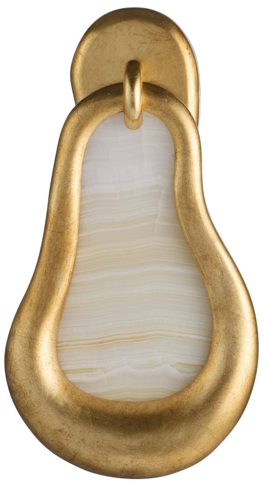 Image 3 Arteriors Elsa Wall Sconce 18" Right White more views