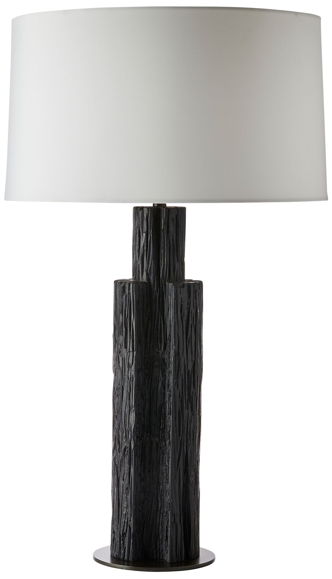 Image 2 Arteriors Eris 31" High Modern Ebony Black Table Lamp more views