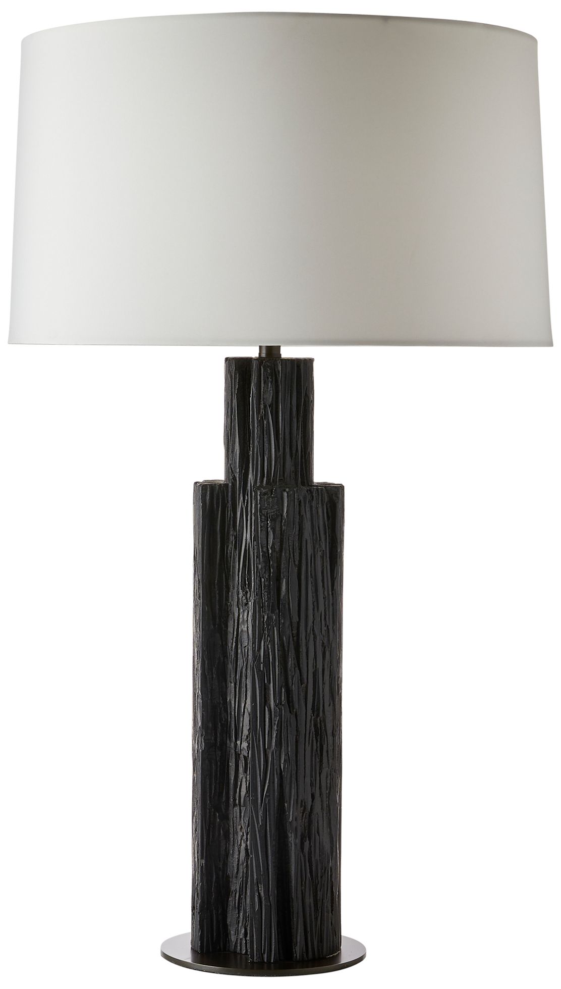 Image 3 Arteriors Eris 31" High Modern Ebony Black Table Lamp more views