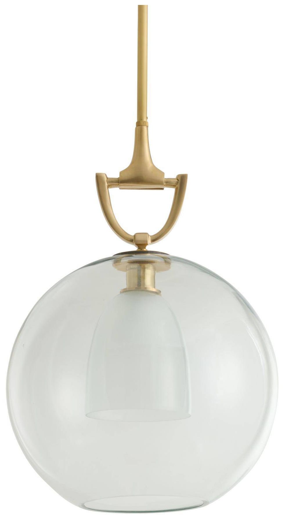 Image 2 Arteriors Estribo Pendant 16" Clear more views