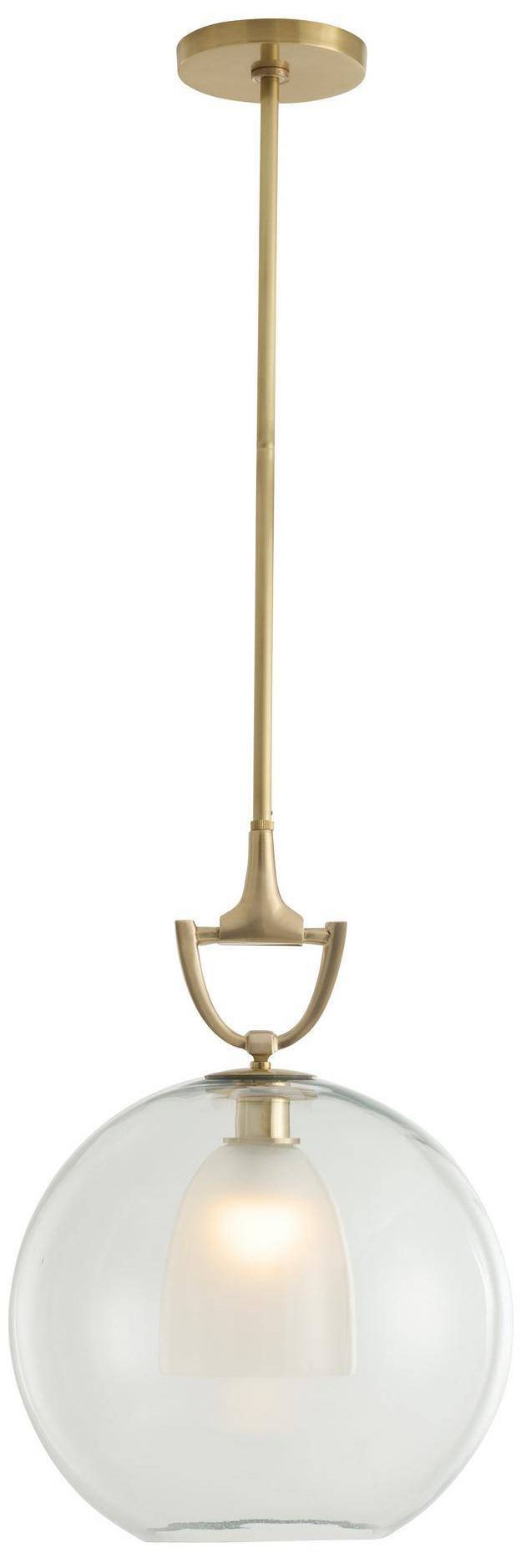 Image 3 Arteriors Estribo Pendant 16" Clear more views