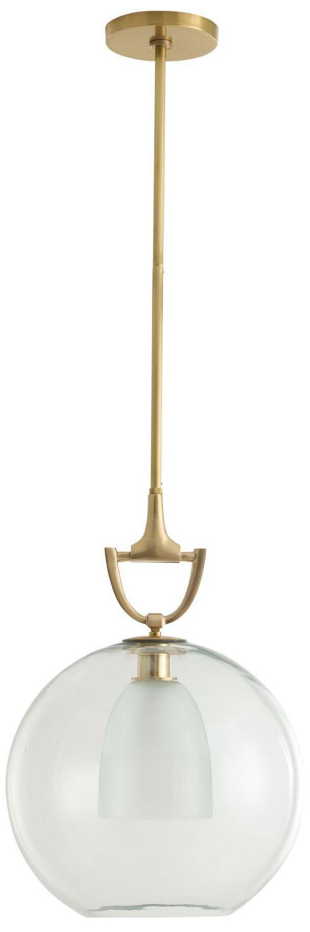 Image 4 Arteriors Estribo Pendant 16" Clear more views