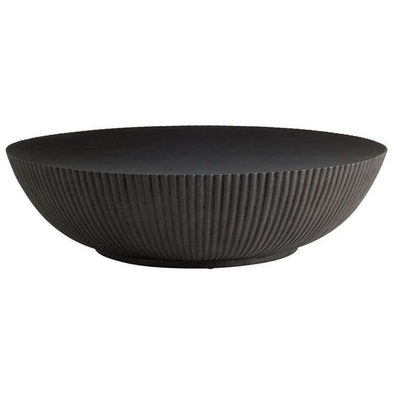 Image 2 Arteriors Etta Outdoor Coffee Table Black Concrete Composite